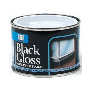 Black gloss paint