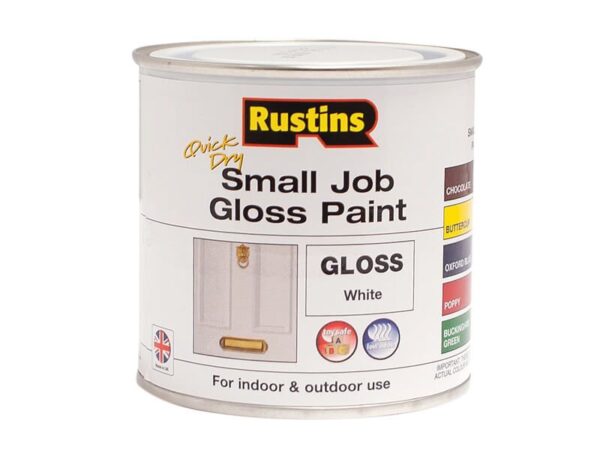 Gloss white paint