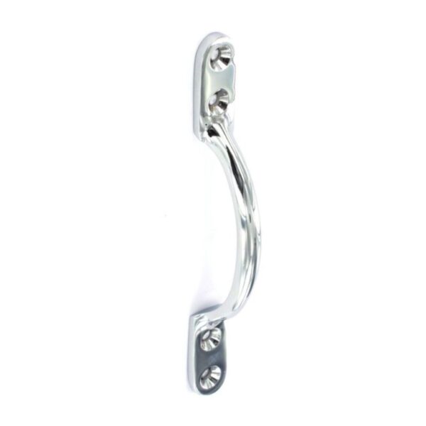 Steel door handle